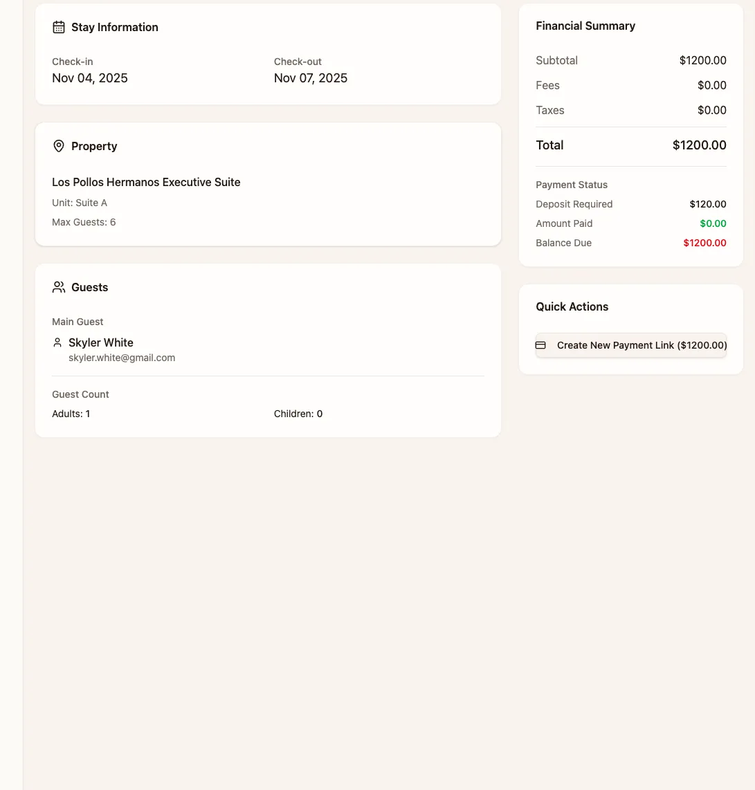 Odeva Booking preview